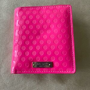 Kate Spade Pink Polka Dot Wallet